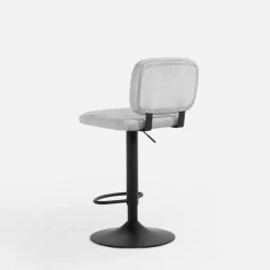 Hokery| Krzesło barowe szare REVERES