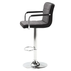 Hokery| Krzesło barowe szare UREKO