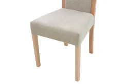 Krzesła| Krzesło bukowe tapicerowane INES