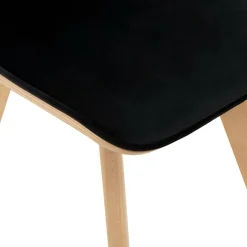 Krzesła|Fameg Krzesło czarne CORY