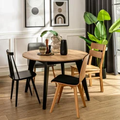 Krzesła|Fameg Krzesło czarne CORY