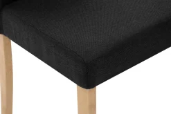 Krzesło do jadalni czarne BEPPO