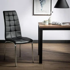 Krzesło do jadalni czarne PRIMA II