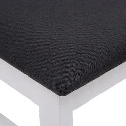 Fameg Krzesło do jadalni krzyżowe białe ZAYDEN