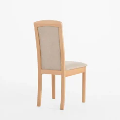 inny Krzesło drewniane beżowe TALLI