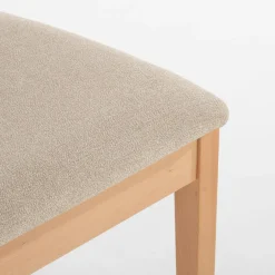 inny Krzesło drewniane beżowe TALLI