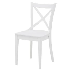Krzesła|Fameg Krzesło drewniane białe FRESCO