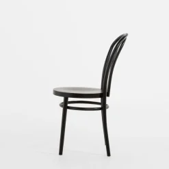 Krzesła|Fameg Krzesło drewniane czarne CARLO