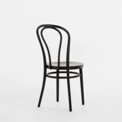 Krzesła|Fameg Krzesło drewniane czarne CARLO