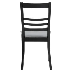 Krzesła|Fameg Krzesło drewniane czarne FIDUS