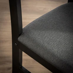 Krzesła|inny Krzesło drewniane czarne SAFIRO