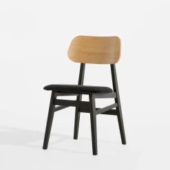 inny Krzesło drewniane czarne SORRENTI