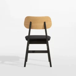 inny Krzesło drewniane czarne SORRENTI