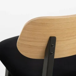 inny Krzesło drewniane czarne SORRENTI