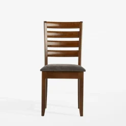 inny Krzesło drewniane szare DAHIA