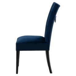 Krzesła| Krzesło granatowe z kołatką VERMONT