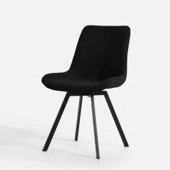 Krzesła| Krzesło obrotowe czarne JELKO