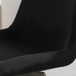 Krzesła| Krzesło obrotowe czarne JELKO