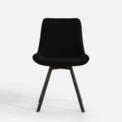 Krzesła| Krzesło obrotowe czarne JELKO