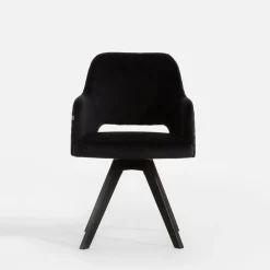 Krzesła|Fameg Krzesło obrotowe czarne MALCO