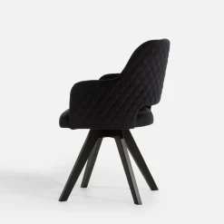 Krzesła|Fameg Krzesło obrotowe czarne MALCO