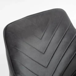 Krzesło obrotowe szare ATEMO