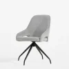 Krzesła|inny Krzesło obrotowe tapicerowane LAZONES szare