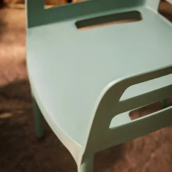 inny Krzesło ogrodowe HEMISTO jasnozielone