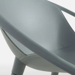 inny Krzesło ogrodowe HETTIMA jasnoszare