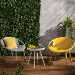 inny Krzesło ogrodowe HETTIMA jasnoszare