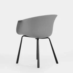 inny Krzesło ogrodowe szare UNDIGO