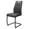 Krzesła Konferencyjne|Krzesła| Krzesło pikowane czarne ATOLA