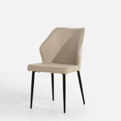 Krzesła|inny Krzesło tapicerowane beżowe EKLIPSE