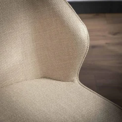 Krzesła|inny Krzesło tapicerowane beżowe EKLIPSE