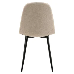 Krzesła| Krzesło tapicerowane beżowe NINA