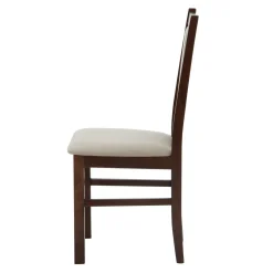 Krzesło tapicerowane beżowe TARTU