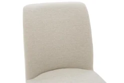Krzesło tapicerowane beżowe HOLIN