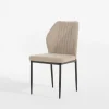 inny Krzesło tapicerowane beżowe SONDENI