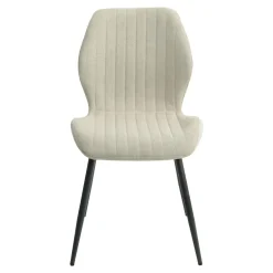 Krzesła| Krzesło tapicerowane beżowe ABROK
