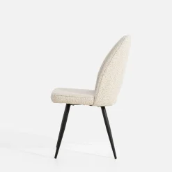 inny Krzesło tapicerowane białe FALIN