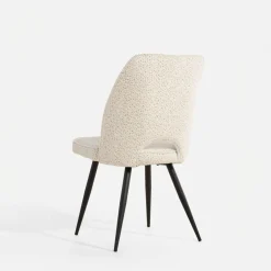 inny Krzesło tapicerowane białe FALIN