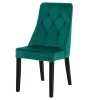 Krzesła| Krzesło tapicerowane butelkowa zieloń SOFTI
