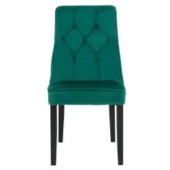 Krzesła| Krzesło tapicerowane butelkowa zieloń SOFTI
