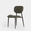 Krzesła|inny Krzesło tapicerowane ciemnoszare FINESSET