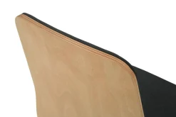 Fameg Krzesło tapicerowane ciemnoszare VINGE