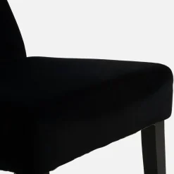 Krzesła|Fameg Krzesło tapicerowane czarne SORIN