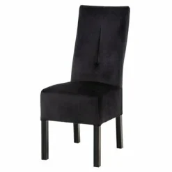 Fameg Krzesło tapicerowane czarne BLAINE