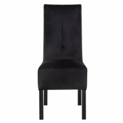 Fameg Krzesło tapicerowane czarne BLAINE
