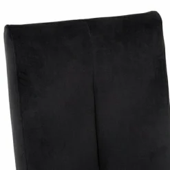 Fameg Krzesło tapicerowane czarne BLAINE