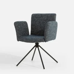 inny Krzesło tapicerowane granatowe FABLED